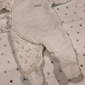 NWOT 💥4 for $20💥 Quilted Kimono Footed PJs